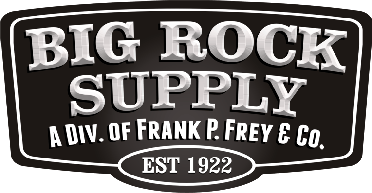 big rock supply the frey co label
